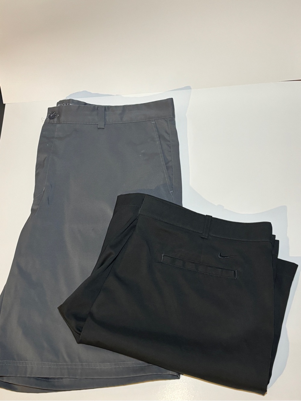 Nike Men's Black‎ Flat Front Golf Shorts
